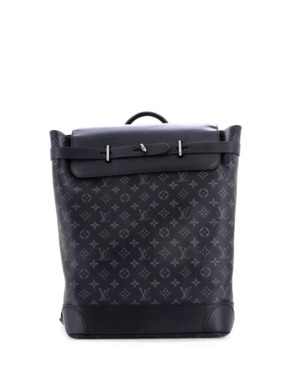 Louis Vuitton Pre-Owned Steamer Monogram Eclipse Canvas backpack - Schwarz