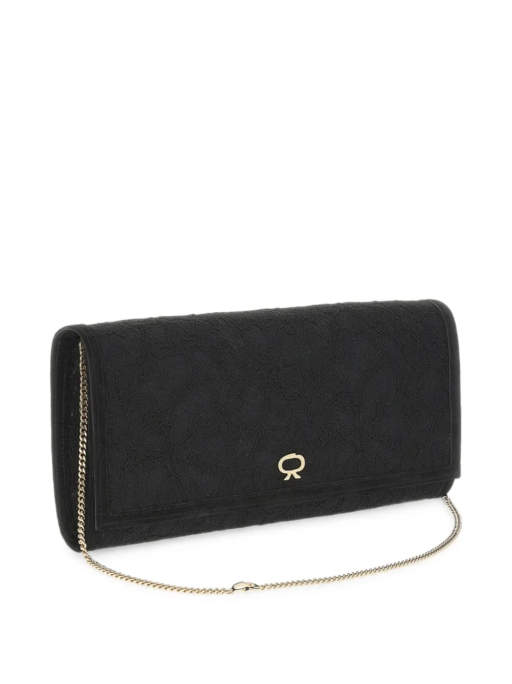 Gianvito Rossi Monica clutch Zwart