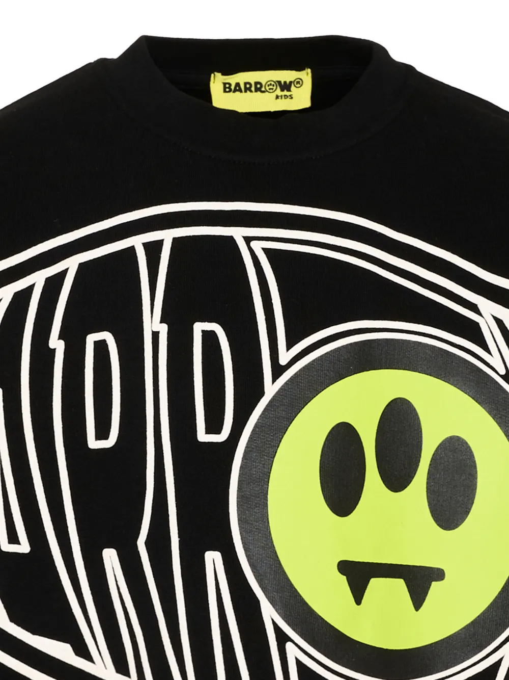 Barrow kids Trui met logoprint Zwart