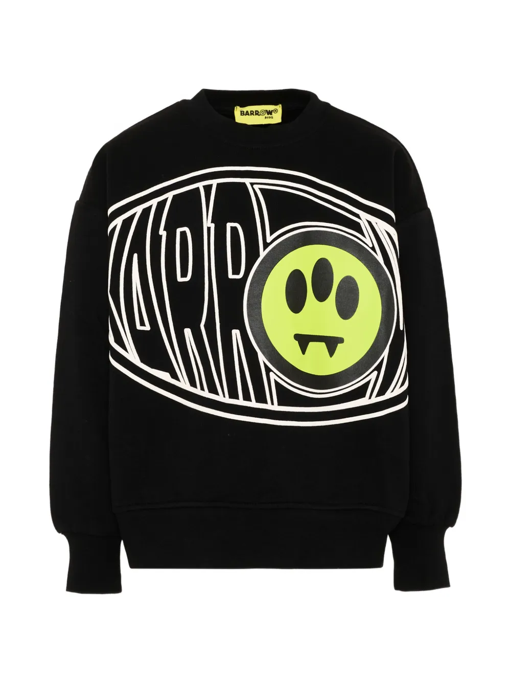 Barrow kids logo-print sweater - Nero