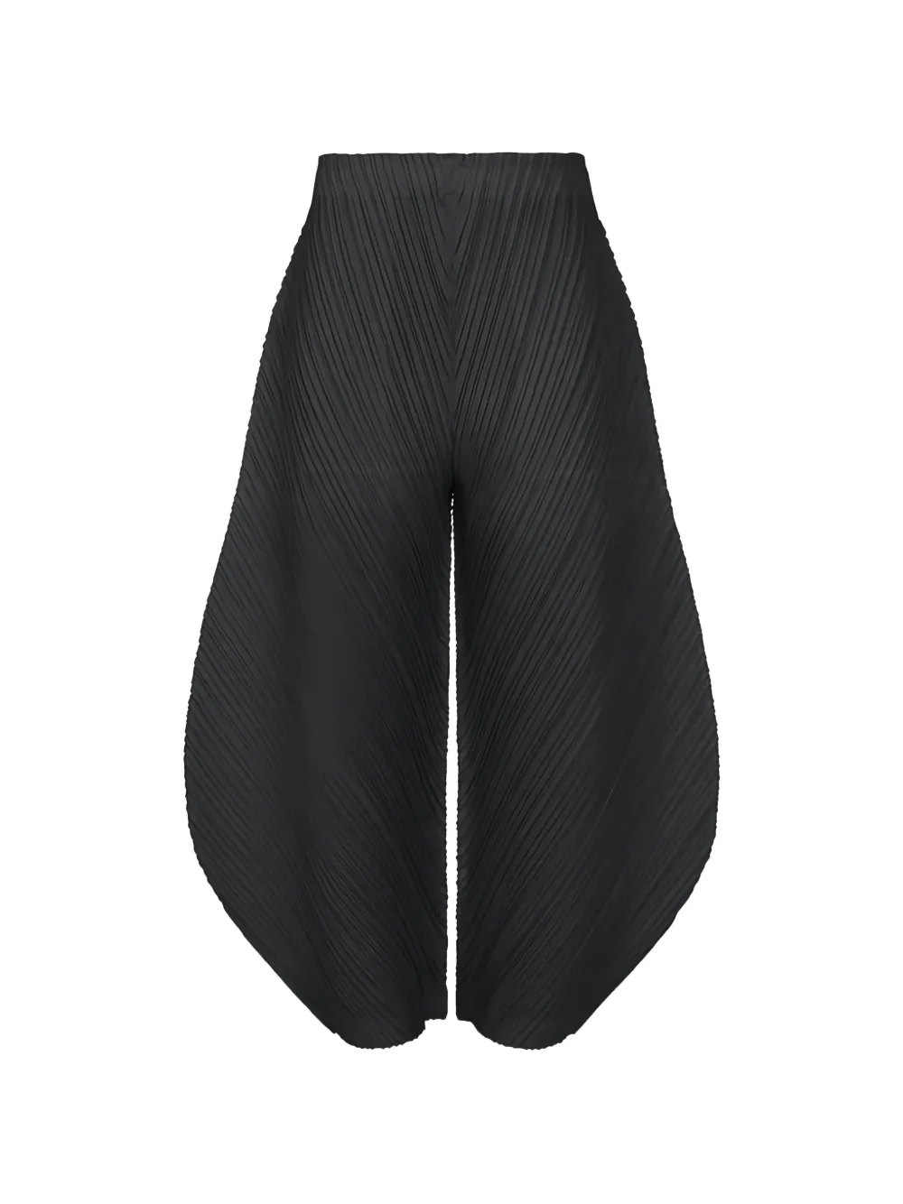 Pleats Please Issey Miyake Thicker Bottoms 1 pleated tapered trousers - Nero