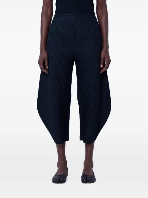 Pleats Please Issey Miyake Thicker Bottoms 1 pleated tapered trousers