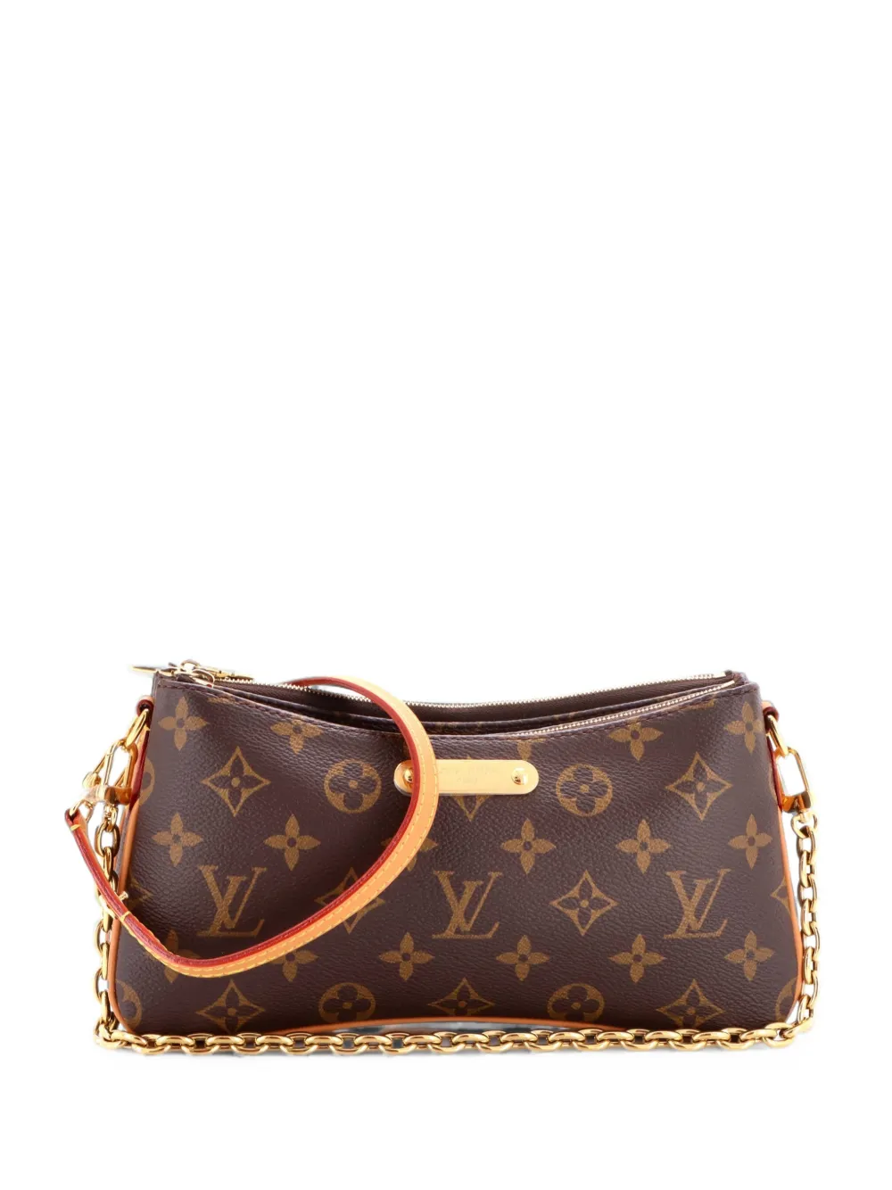 Louis Vuitton Pre-Owned Liv Pochette Umhängetasche aus Canvas mit Monogramm - Braun