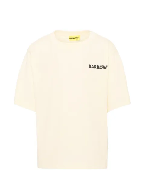 Barrow kids logo-print cotton T-shirt