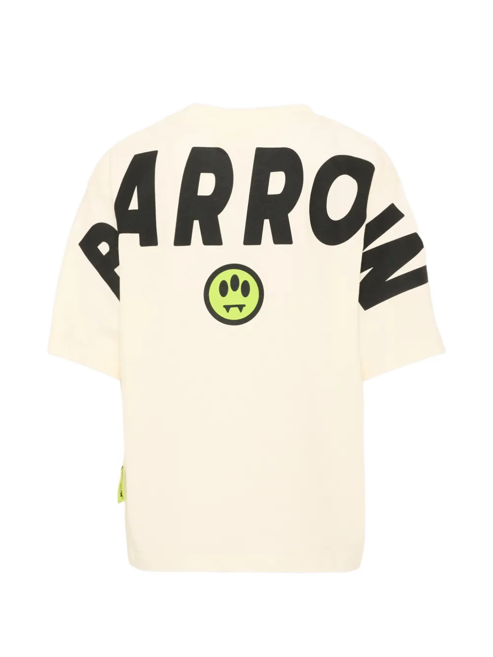 Barrow kids Katoenen T-shirt met logoprint Wit