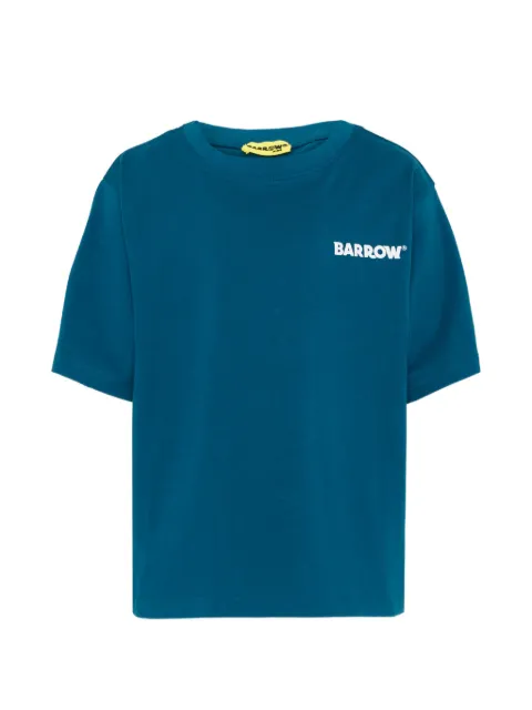 Barrow kids logo-print cotton T-shirt
