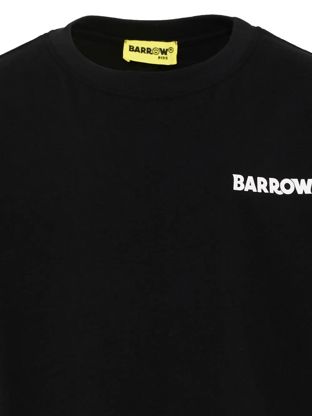 Barrow kids Katoenen T-shirt met logoprint Zwart