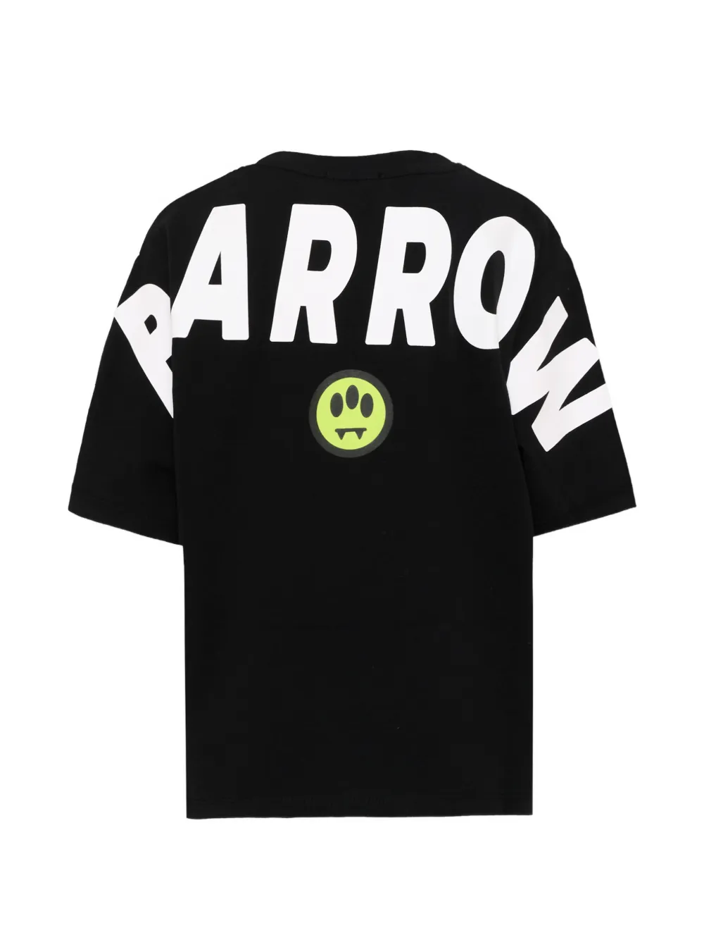 Barrow kids Katoenen T-shirt met logoprint Zwart