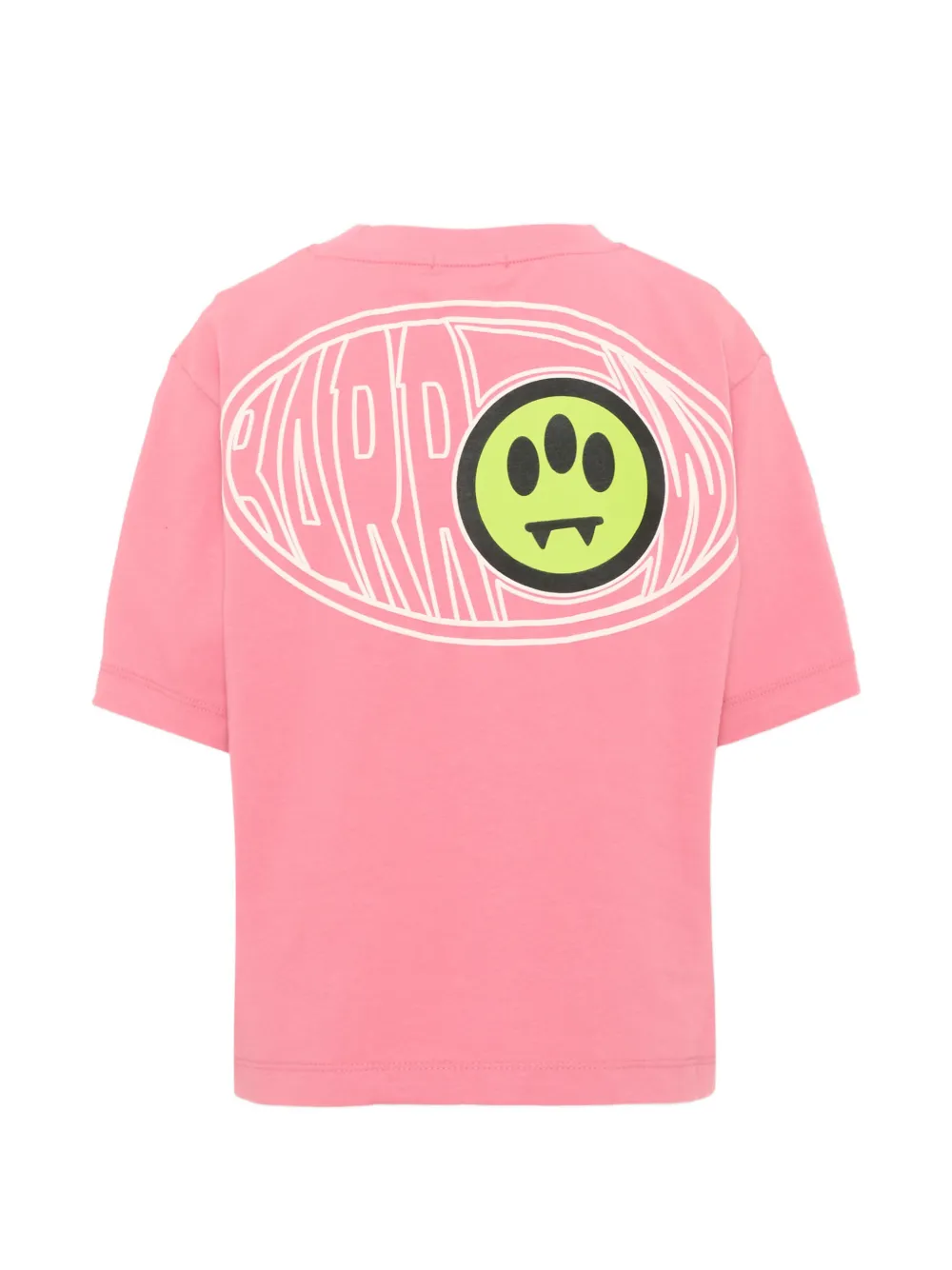 Barrow kids Katoenen T-shirt met logoprint Roze