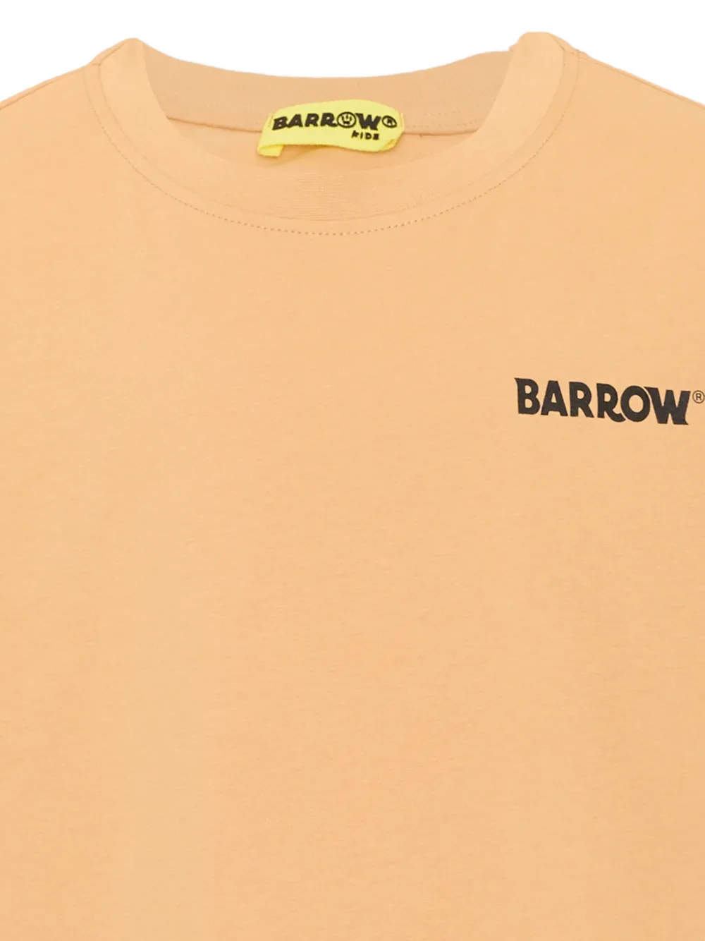 Barrow kids Katoenen T-shirt met logoprint Beige