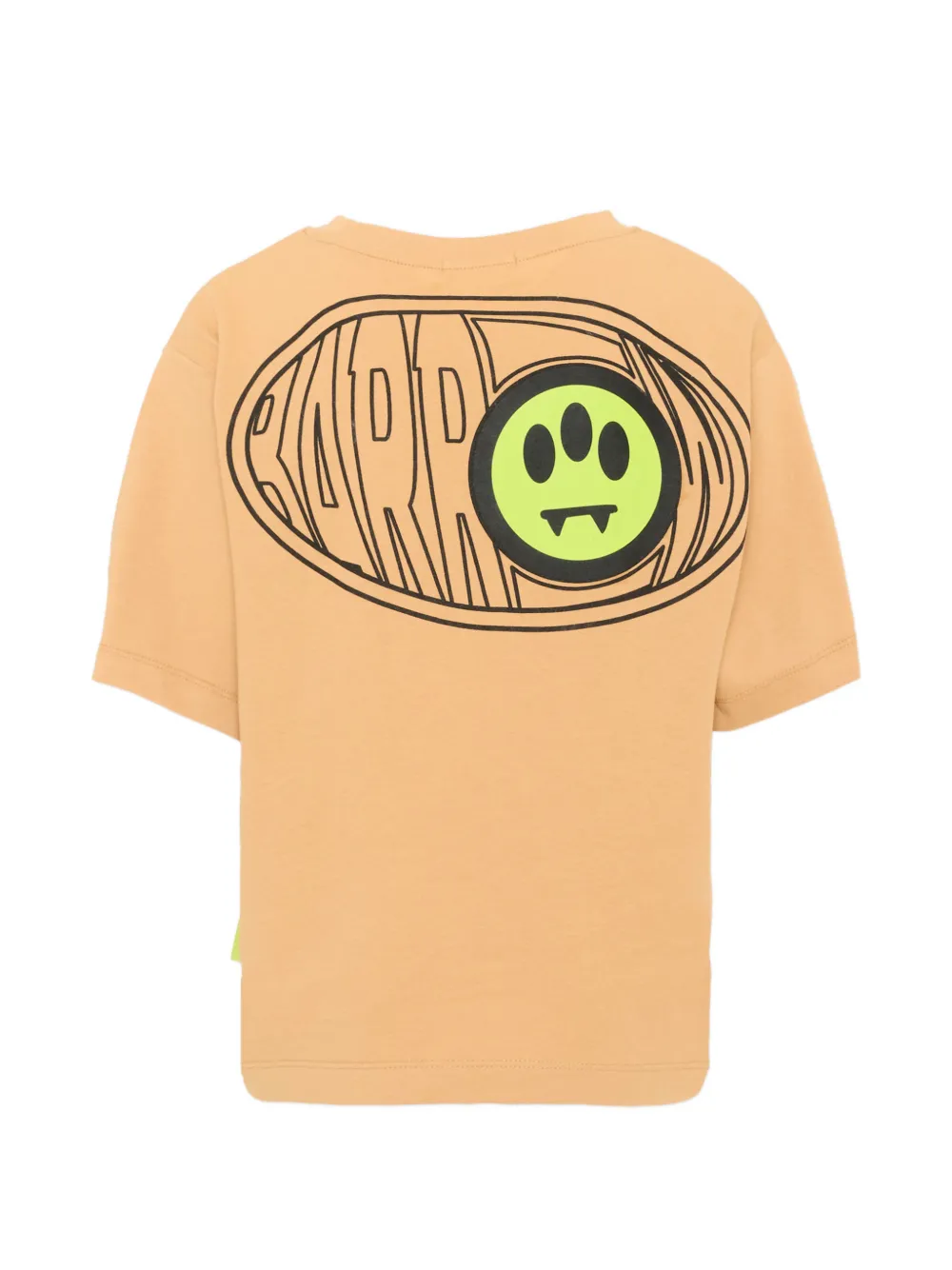 Barrow kids Katoenen T-shirt met logoprint Beige