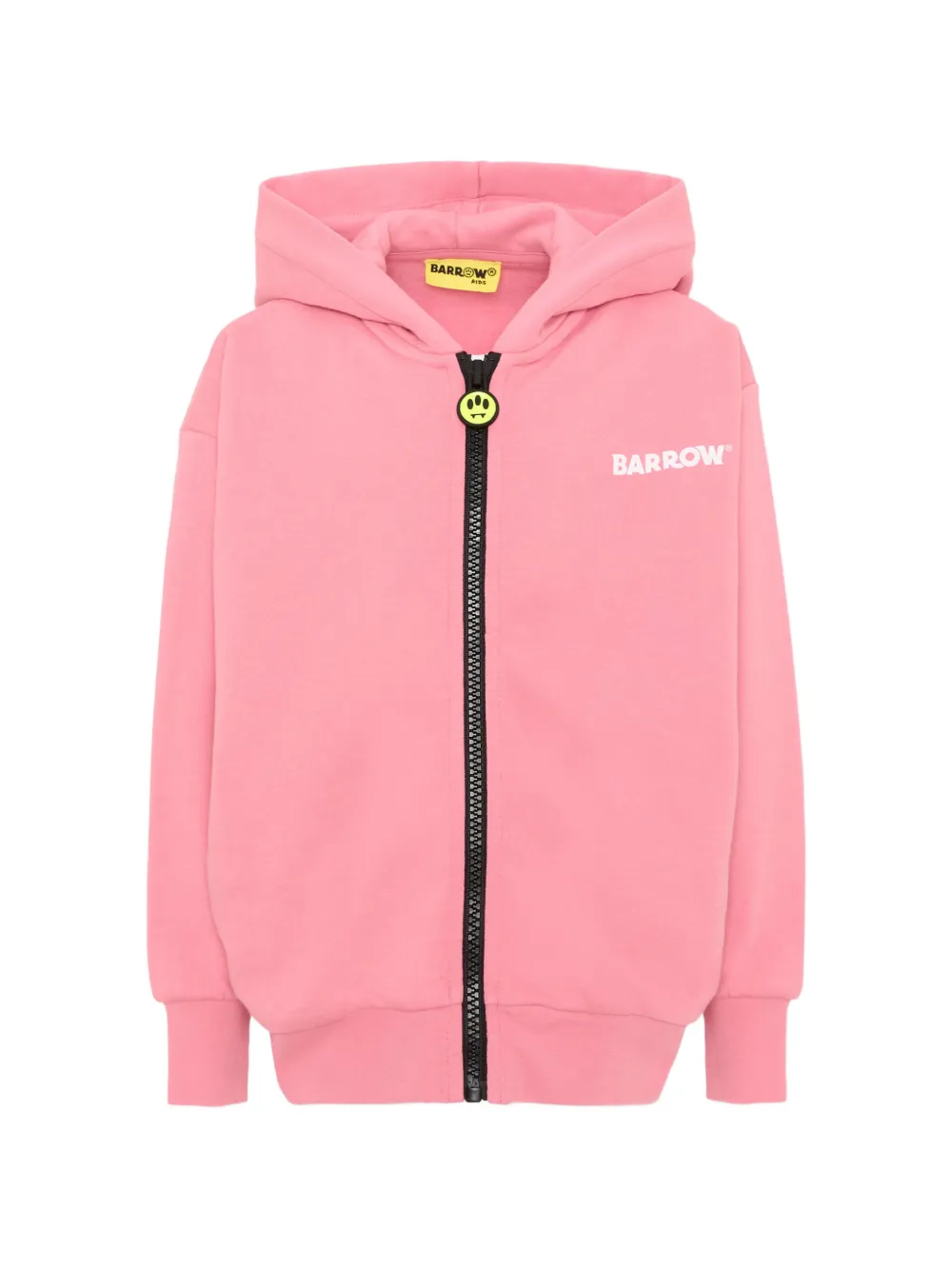 Barrow kids Hoodie met logoprint en rits Roze