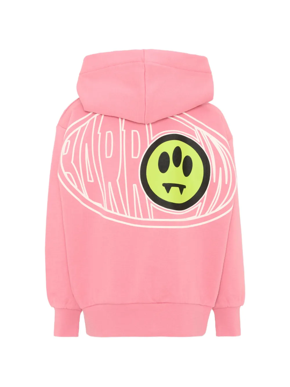 Barrow kids Hoodie met logoprint en rits Roze