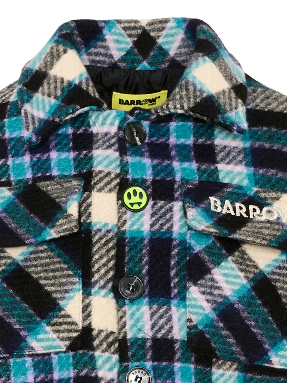 Barrow kids Geruit jack Blauw