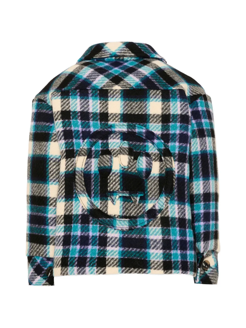 Barrow kids Geruit jack Blauw
