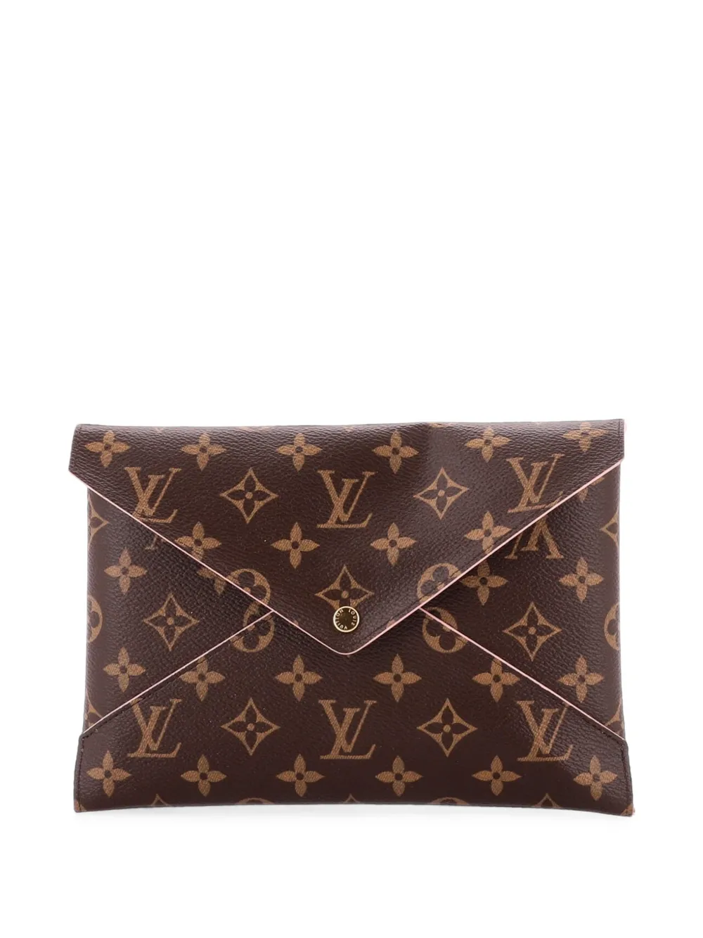Louis Vuitton Pre-Owned Pouch Kirigami GM in tela con monogramma - Marrone