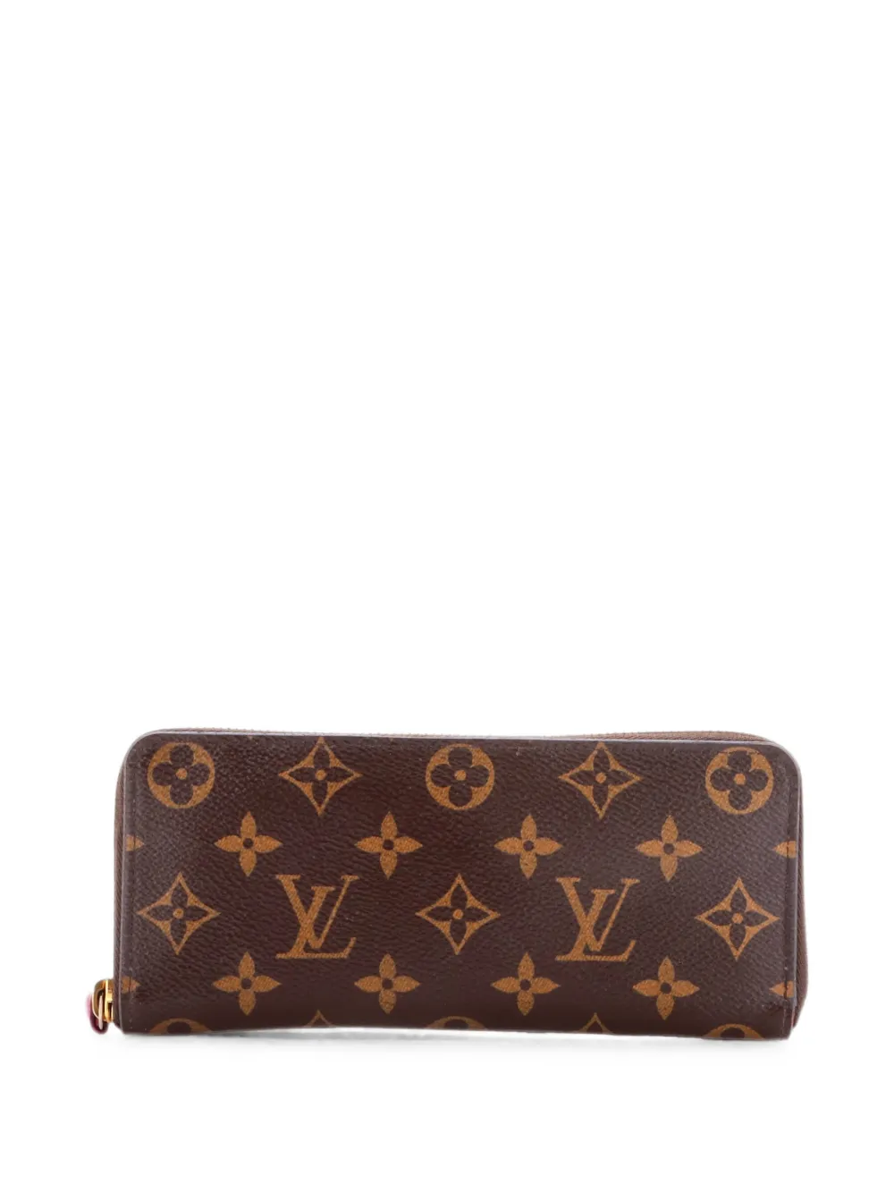Louis Vuitton Pre-Owned Kleine Clemence Portemonnaie aus Monogramm-Canvas - Braun