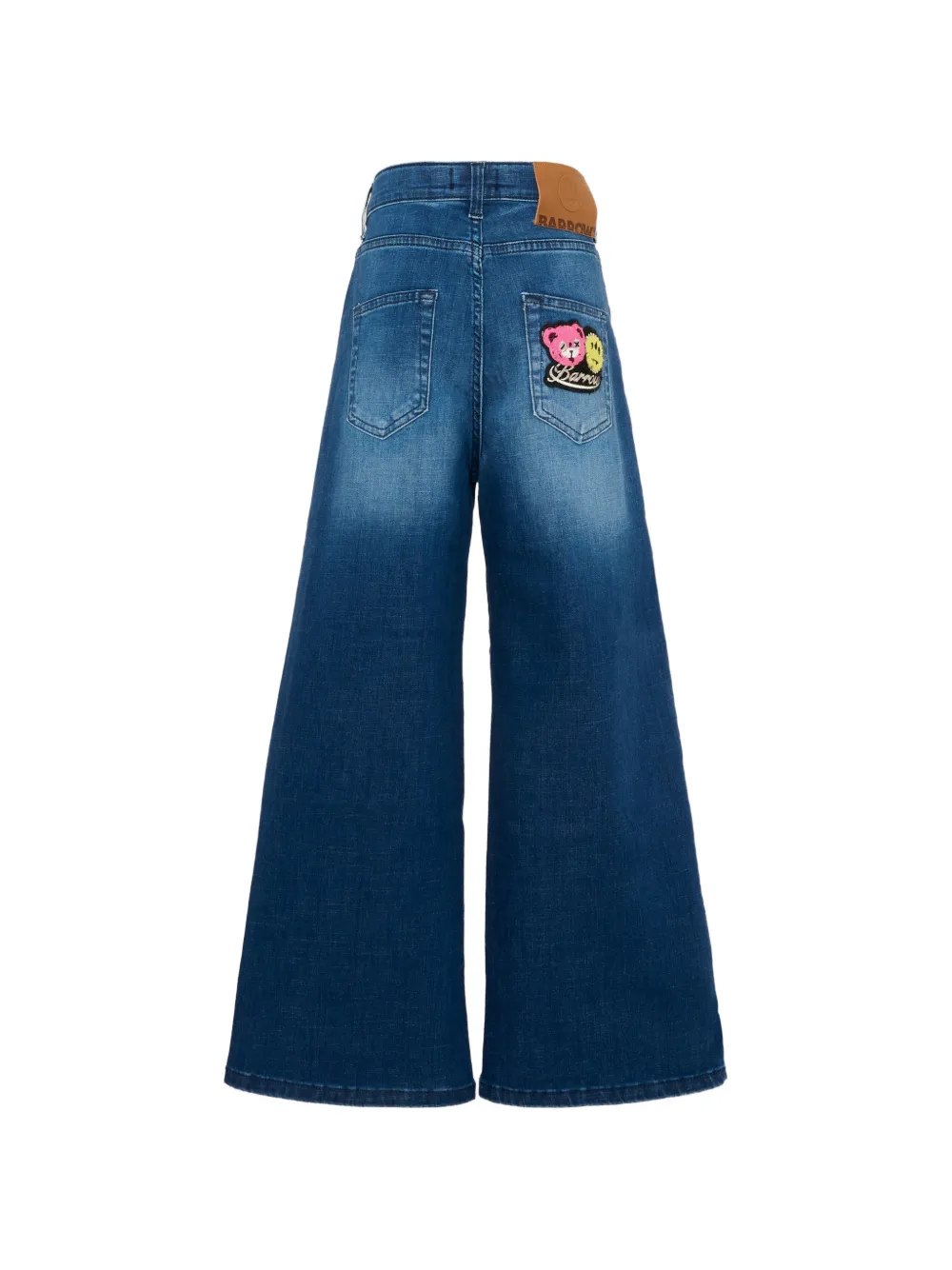 Barrow kids Jeans met wijde pijpen Blauw
