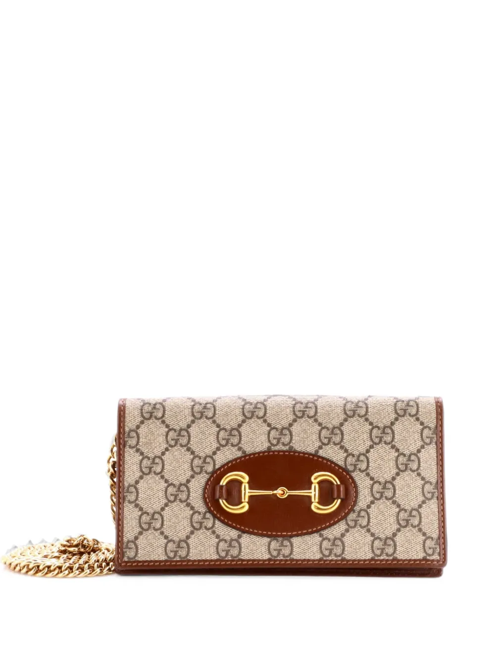 Gucci Pre-Owned Borsa a tracolla Horsebit 1955 - Marrone