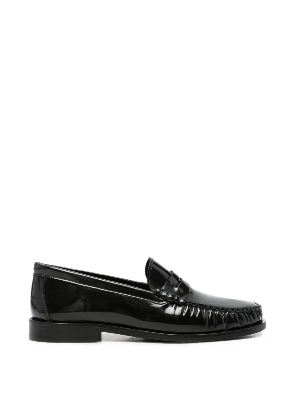 Aeyde patent leather loafers - Nero