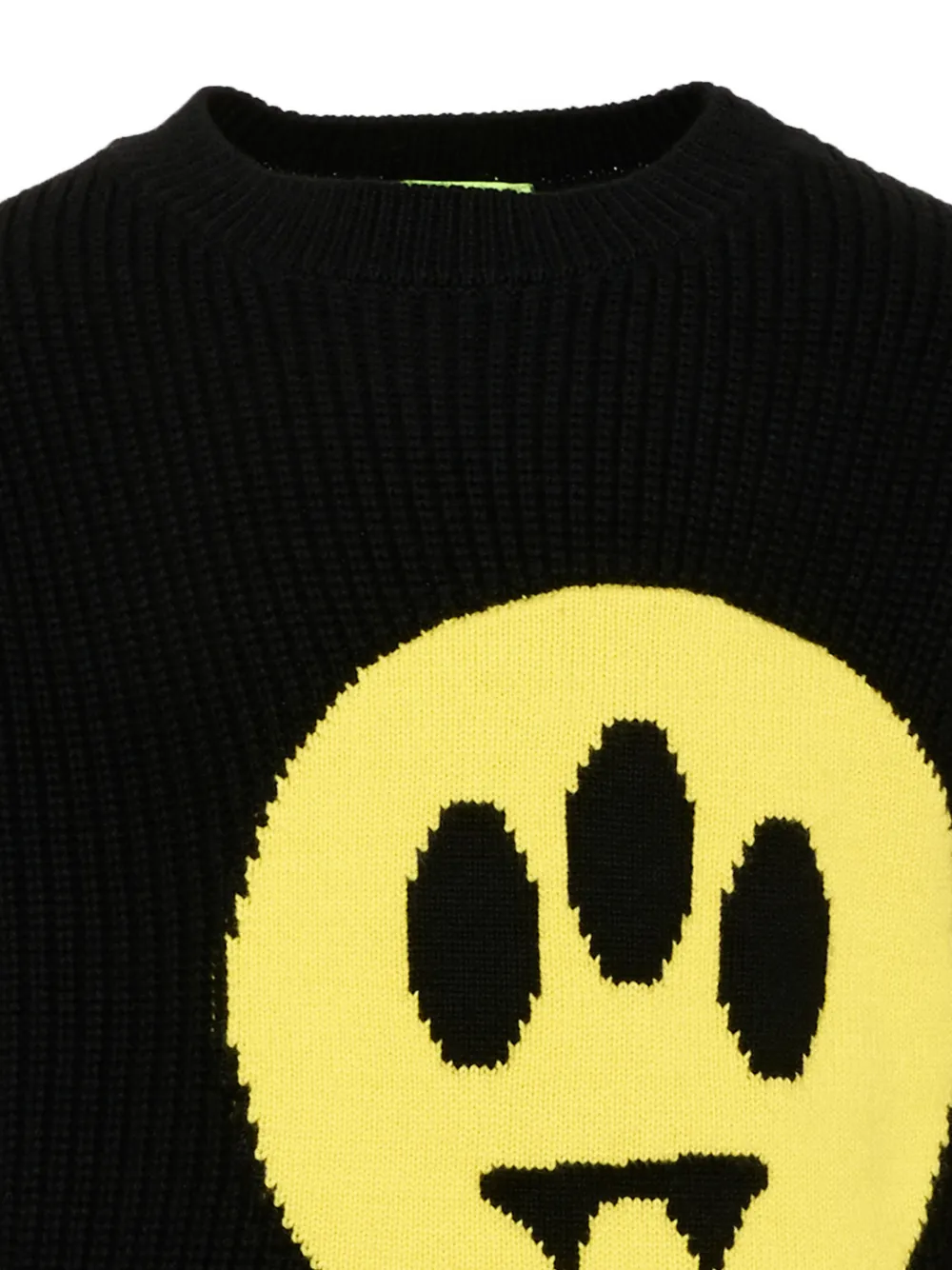 Barrow kids Gebreide trui met smiley Zwart