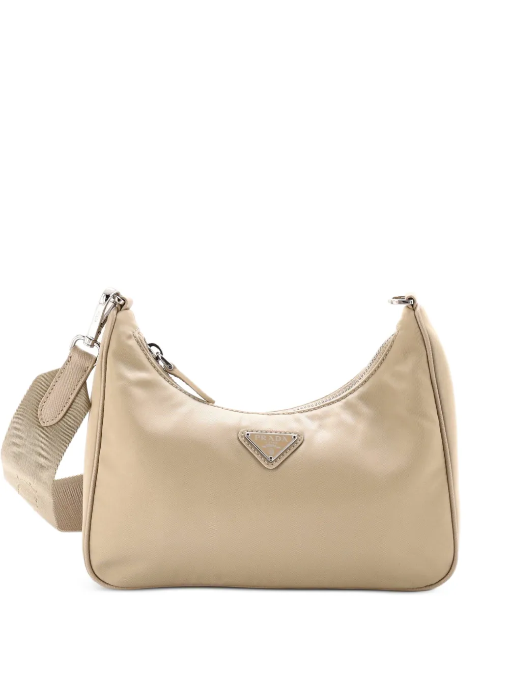 Prada Pre-Owned Re-Edition 2005 Shoulder Bag Tessuto Small crossbody bag - Toni neutri