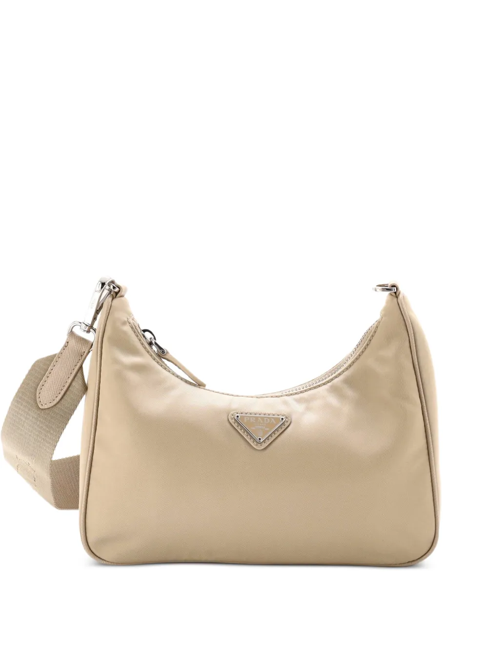 Prada Pre-Owned Re-Edition 2005 Shoulder Bag Tessuto Small crossbody bag - Toni neutri