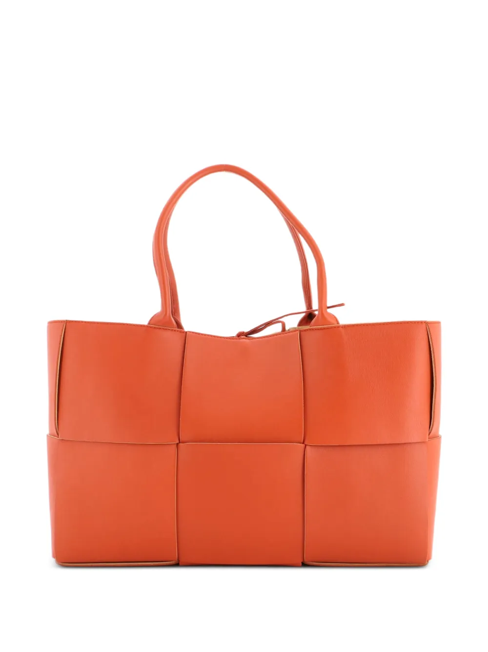 Bottega Veneta Pre-Owned Arco Maxi Intrecciato Leather Medium tote bag - Marrone