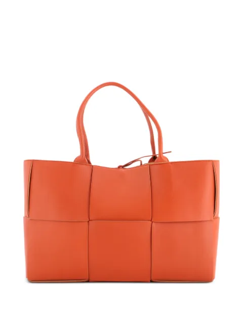 Bottega Veneta Pre-Owned Arco Maxi Intrecciato Leather Medium tote bag