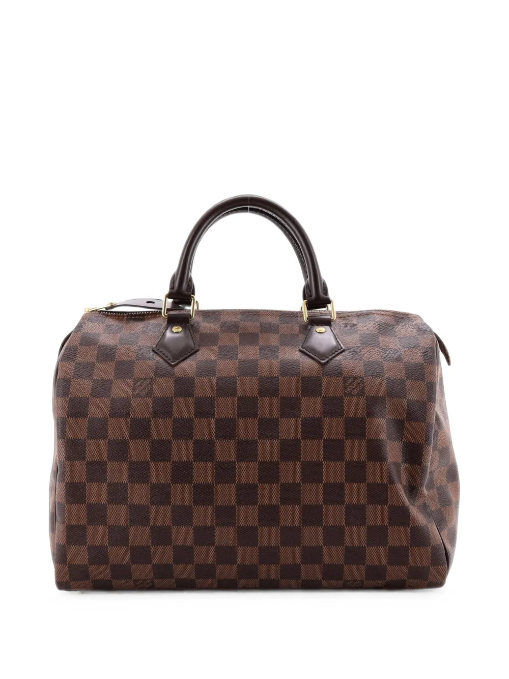 Louis Vuitton Pre-Owned Speedy Damier Satchel-Tasche 30cm - Braun