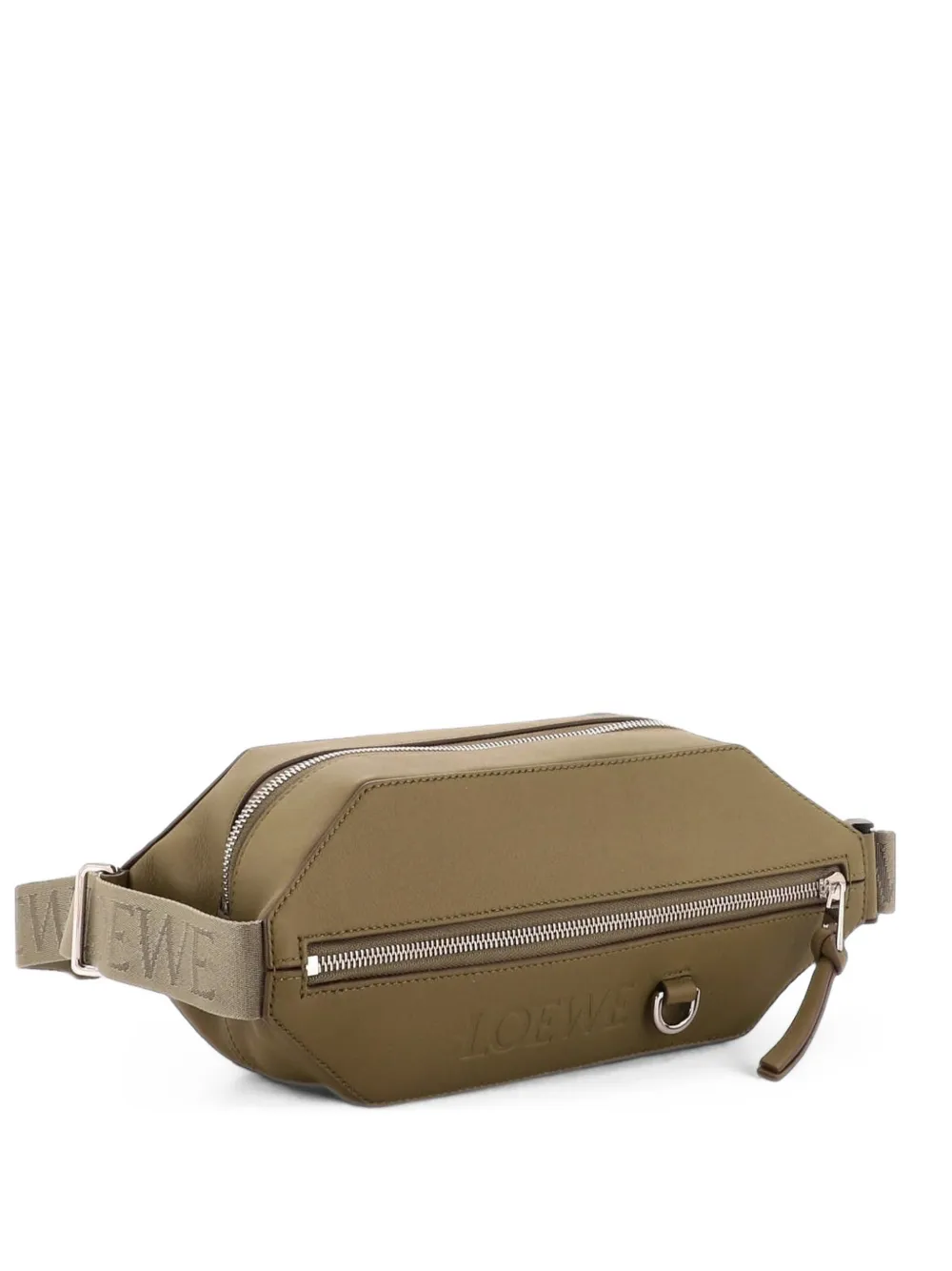 Loewe Pre-Owned Convertible Sling Bag Leather crossbody bag - Grün