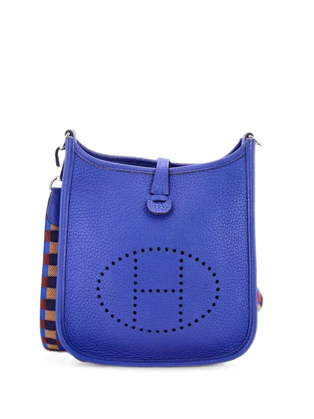Hermès Pre-Owned Evelyne Gen III Clemence TPM Umhängetasche - Blau