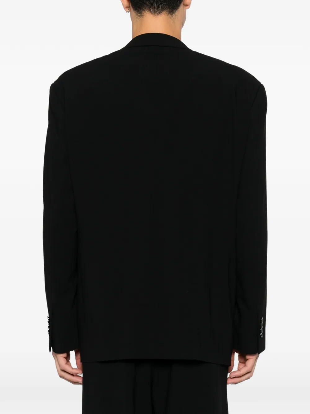 Giorgio Armani Pak van scheerwol Zwart