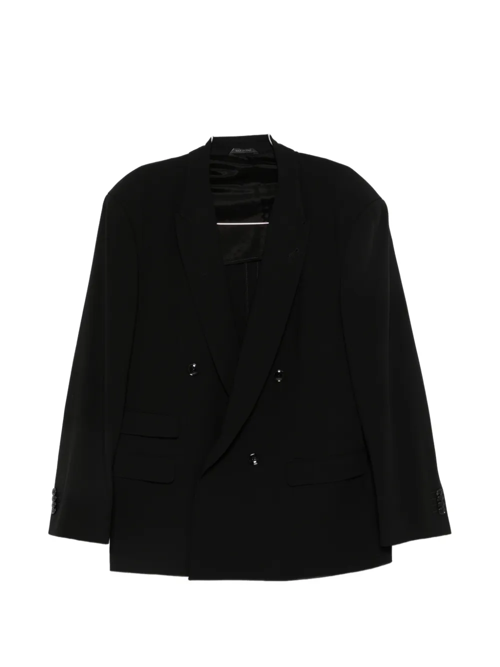 Giorgio Armani virgin wool suit - Nero