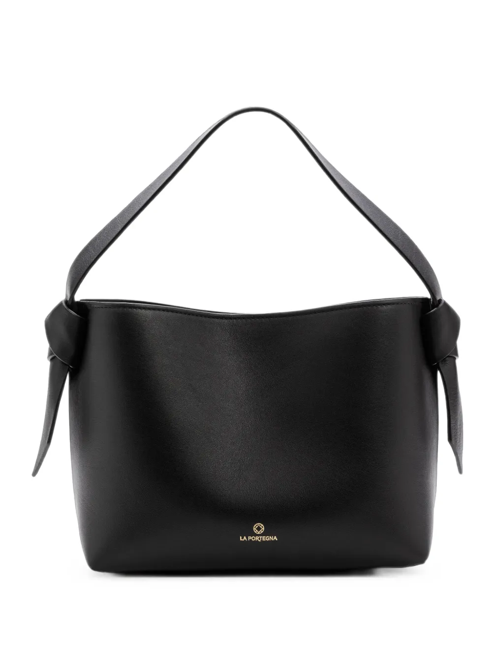La Portegna Borsa a spalla Paulita in pelle - Nero