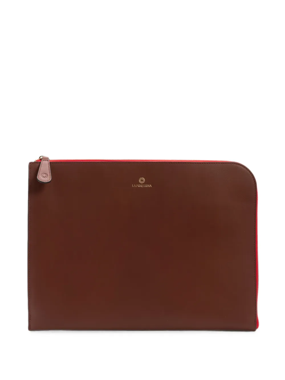 La Portegna Mendocino leather document holder