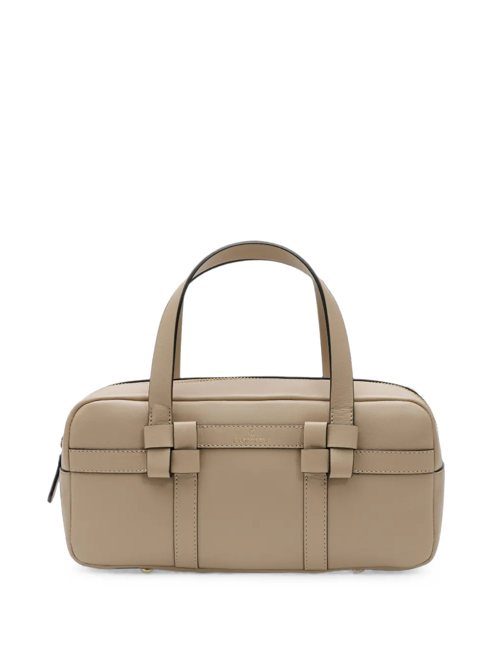 La Portegna Bibi knotted leather tote bag