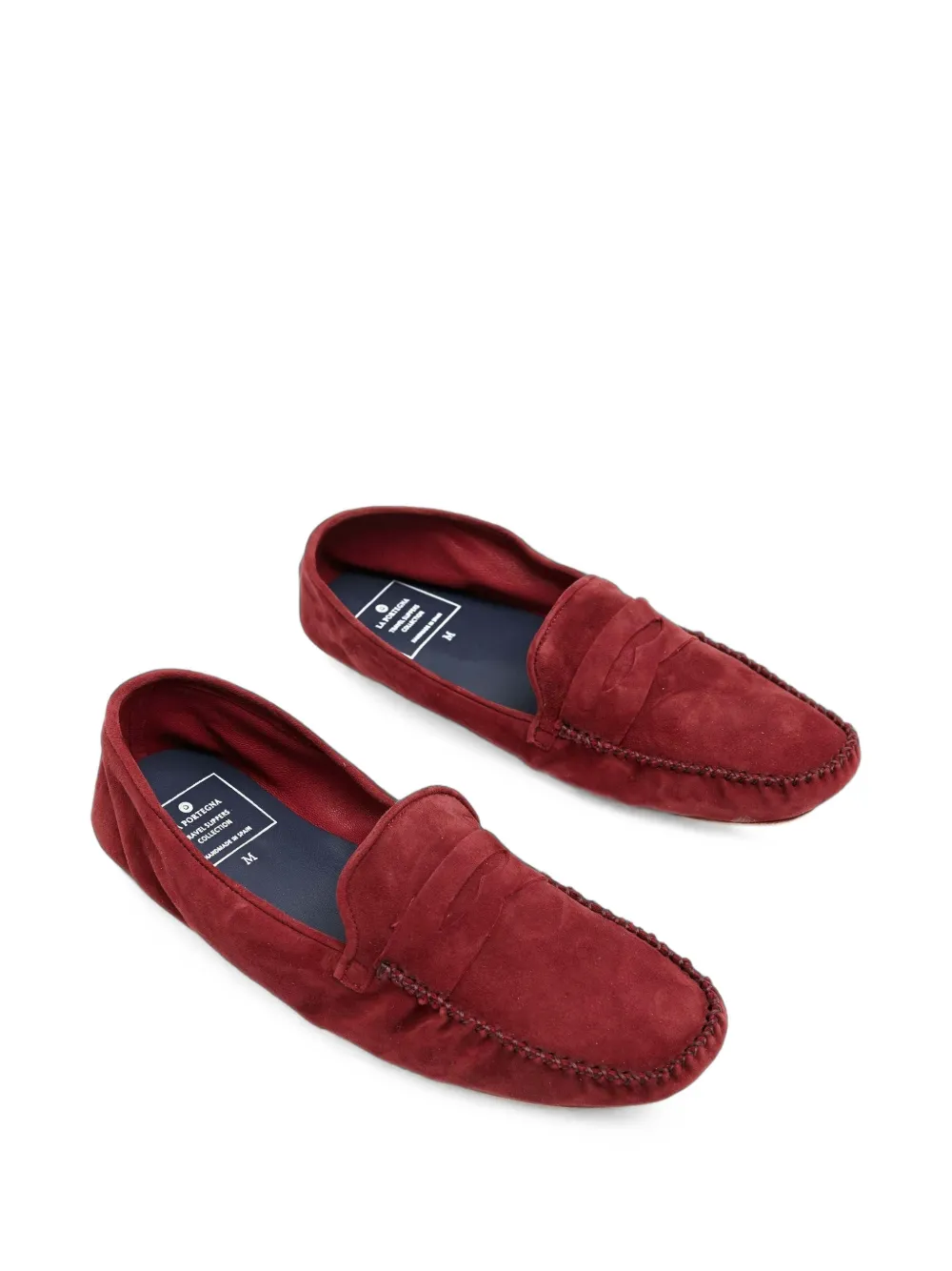 La Portegna Rodrigo penny-strap slippers