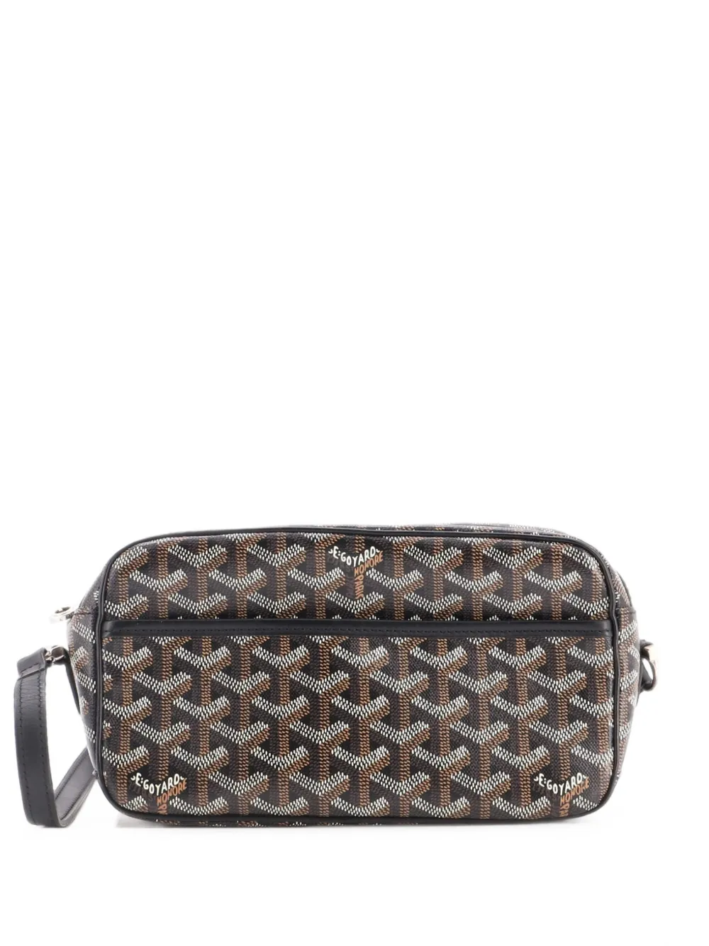 Goyard Pre-Owned Borsa a tracolla Cap Vert in tela cerata - Nero