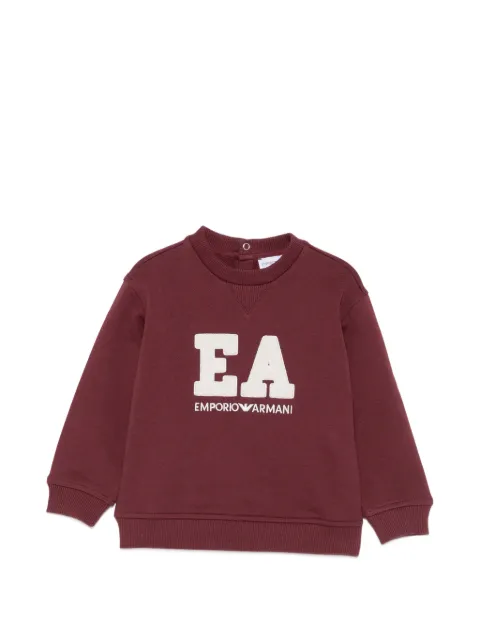 Emporio Armani Kids logo-patch sweatshirt