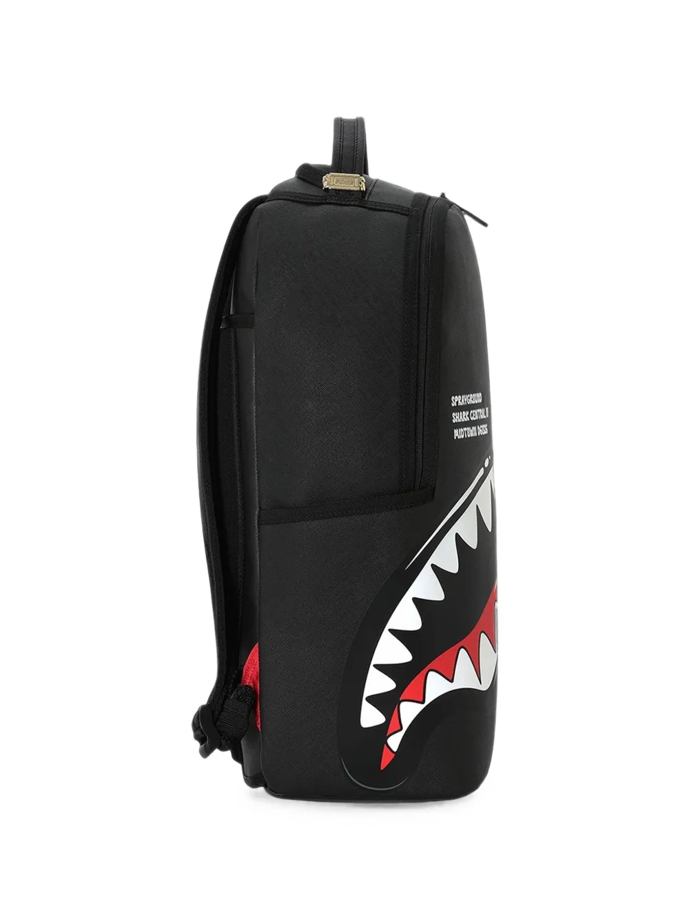 sprayground kid Shark Central Bubble Shark rugzak Zwart
