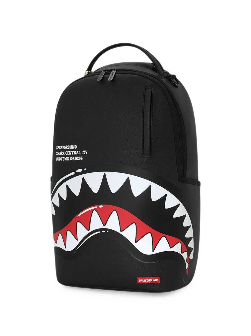 sprayground kid Shark Central Bubble Shark rugzak Zwart