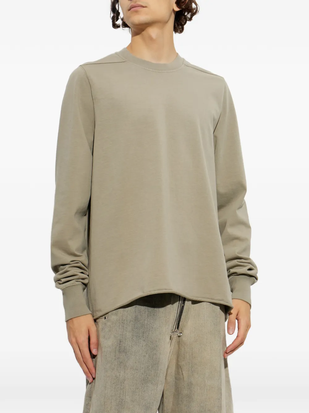 Rick Owens DRKSHDW Sweater met ronde hals Beige