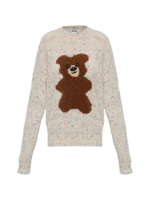 Moschino Teddy Bear bouclé sweater