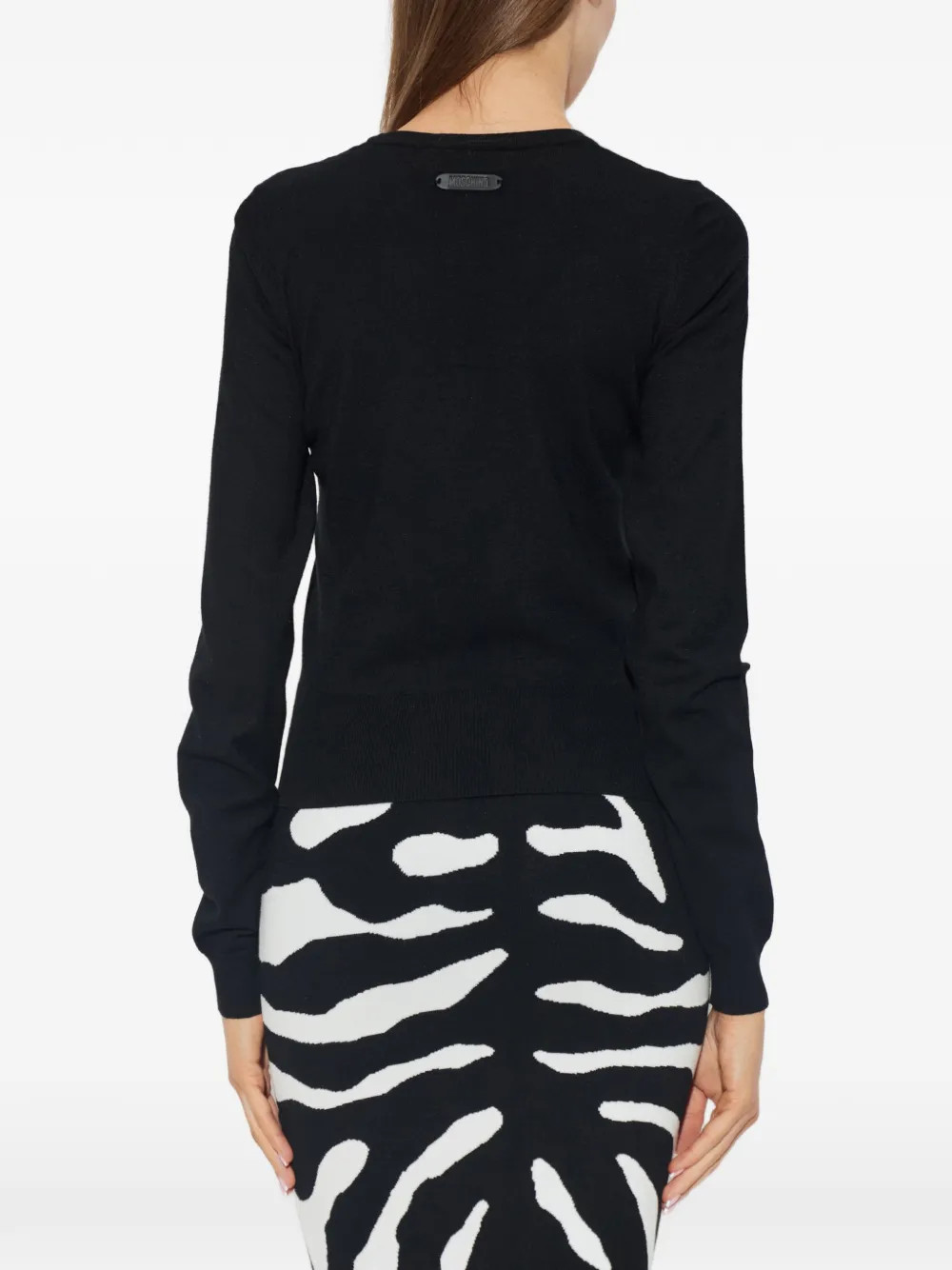Moschino Sweater met lange mouwen Zwart