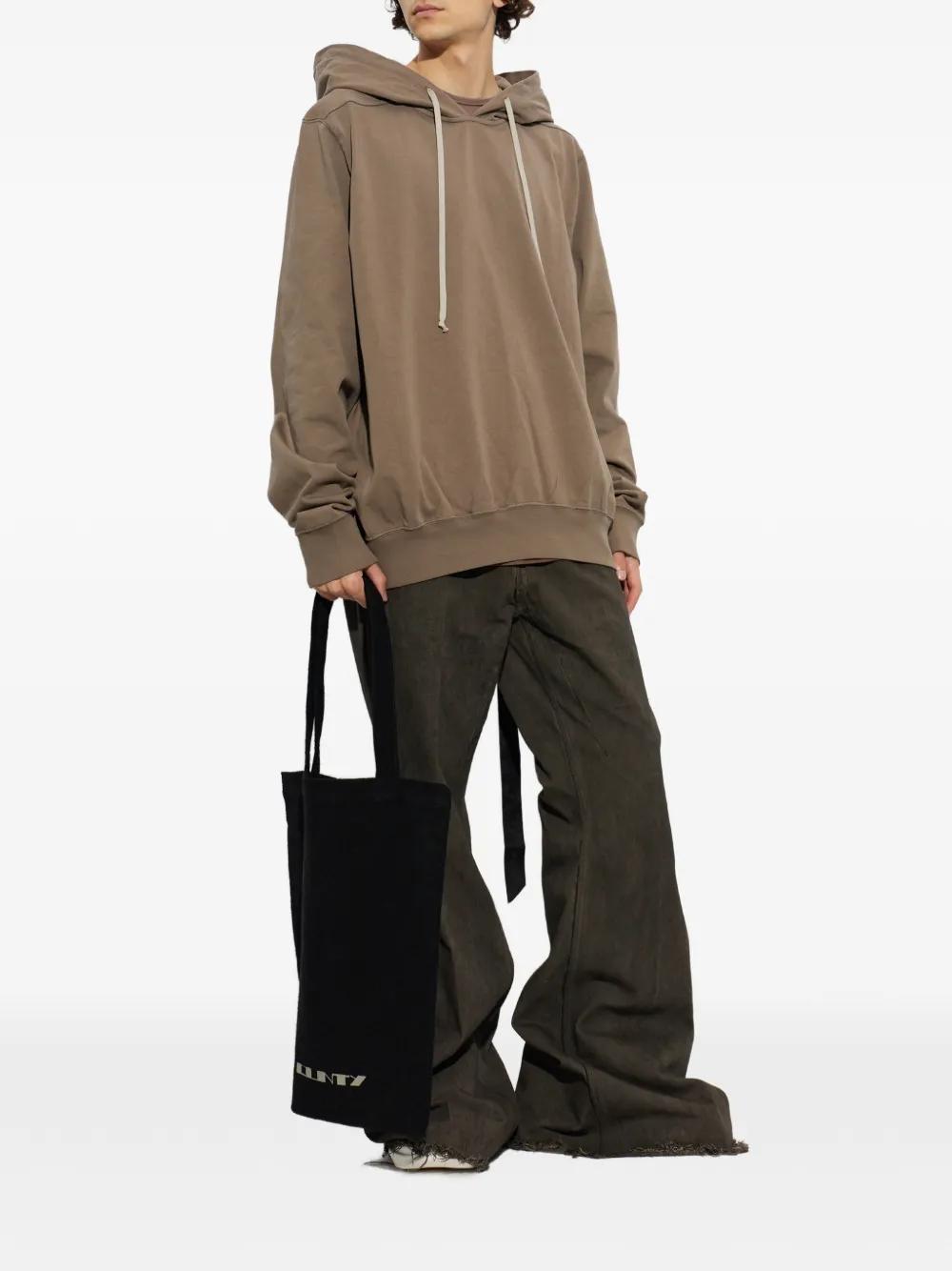 Rick Owens DRKSHDW drawstring hoodie Bruin