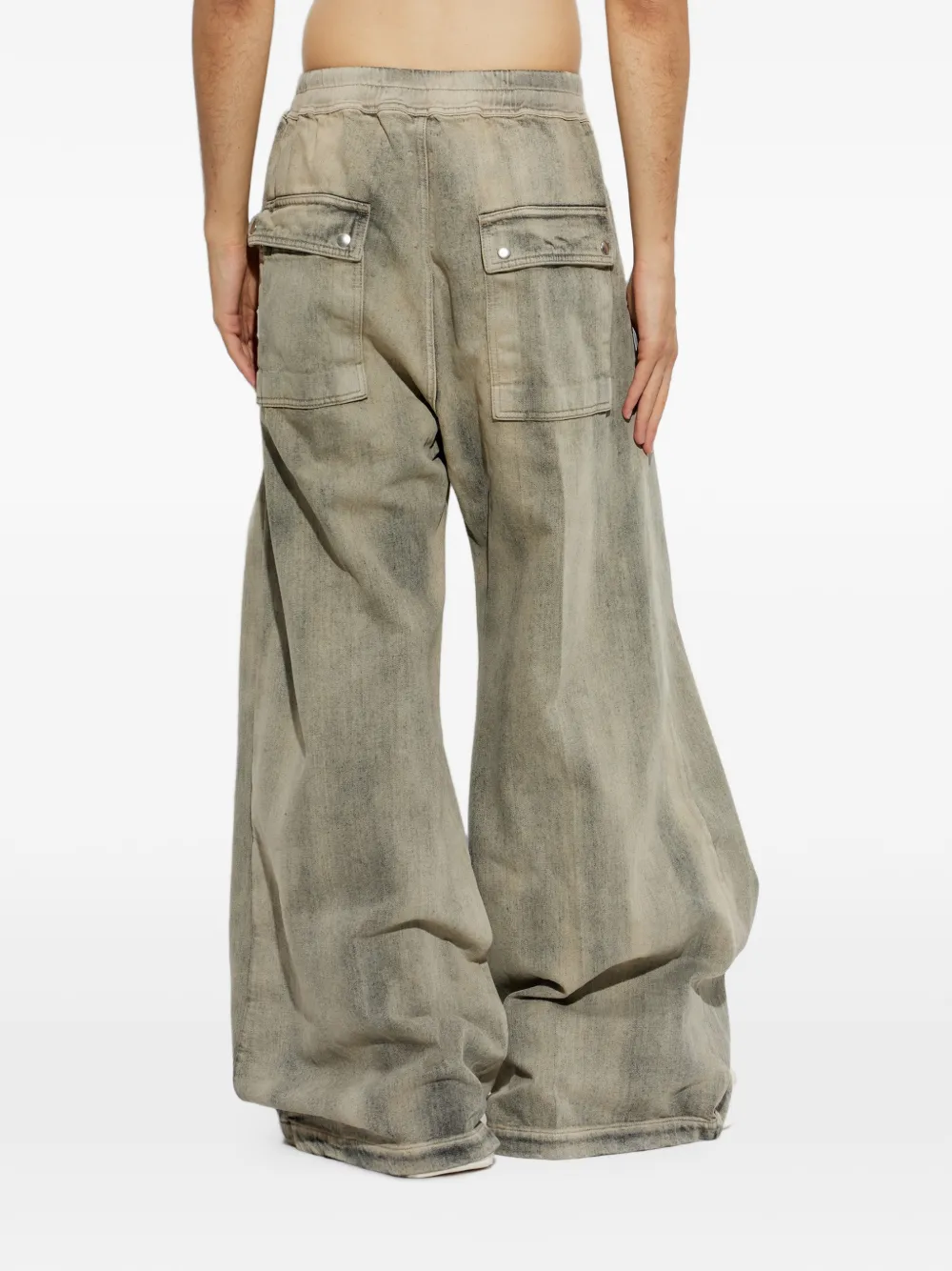Rick Owens DRKSHDW Jeans met wijde pijpen Grijs