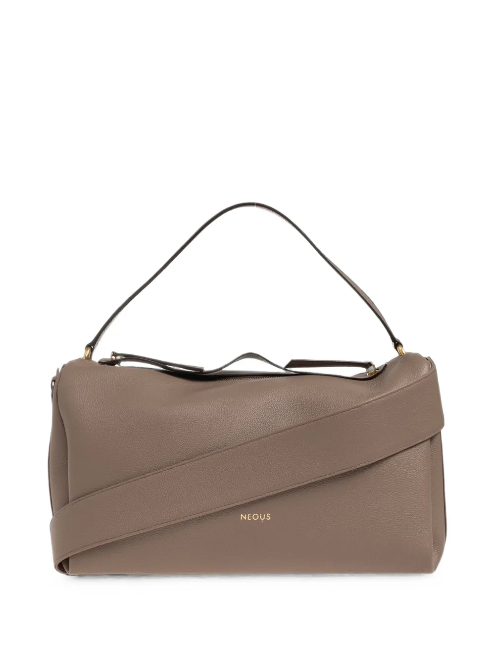 NEOUS Scorpius leather shoulder bag - Marrone