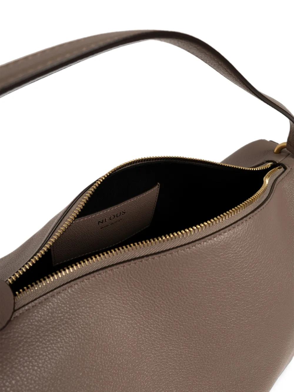 NEOUS Scorpius Leather Shoulder Bag in Brown, view 5