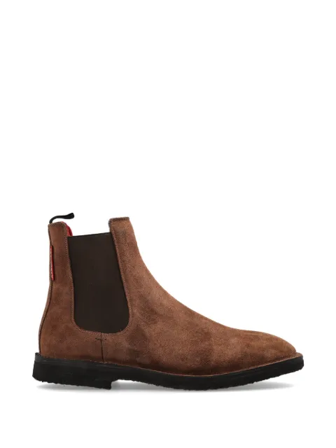DSQUARED2 round-toe leather Chelsea boots
